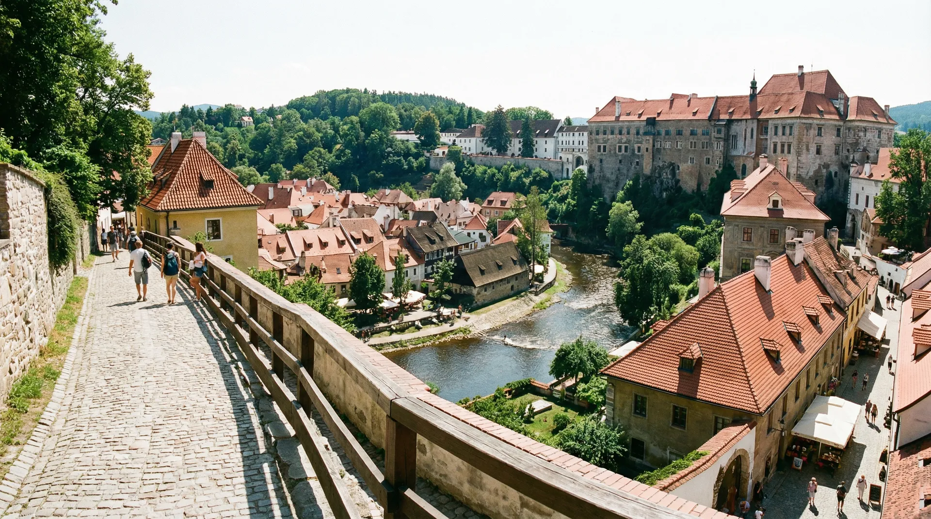 克鲁姆洛夫中世纪小镇路线 - 捷克街头